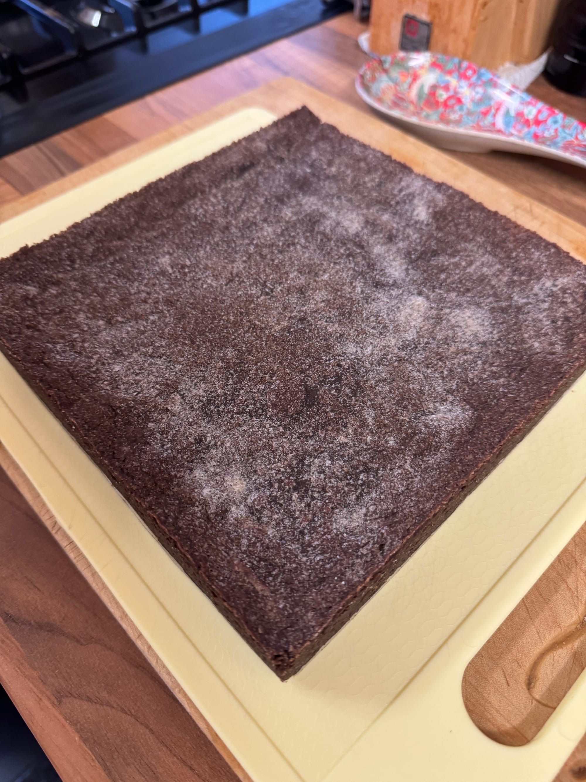Old School Chocolate Concrete Cake