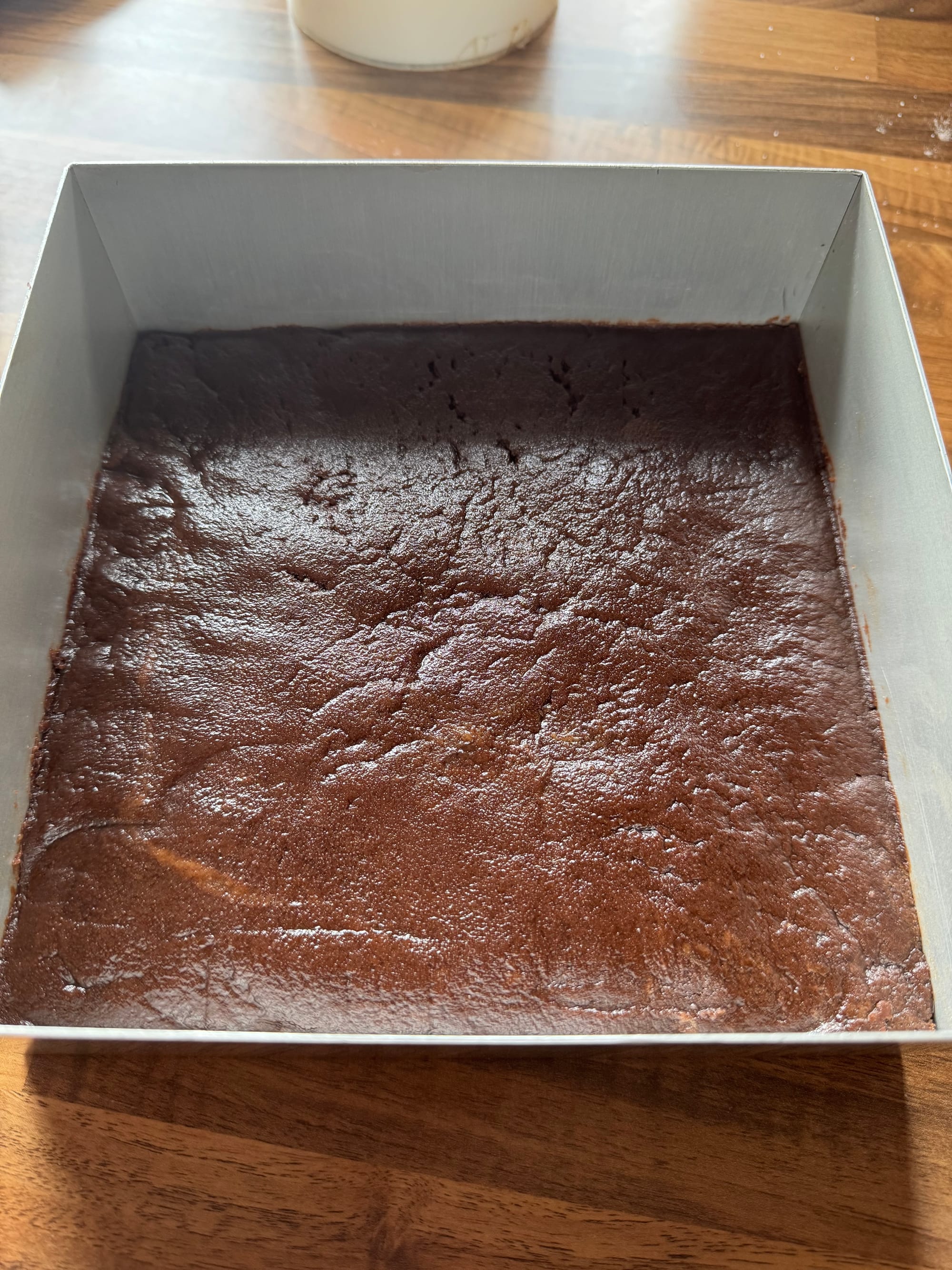 Old School Chocolate Concrete Cake