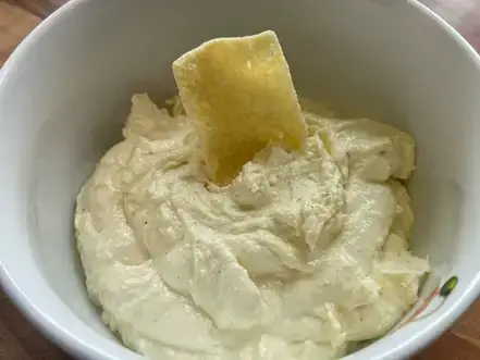 Lemon, Garlic Feta Dip