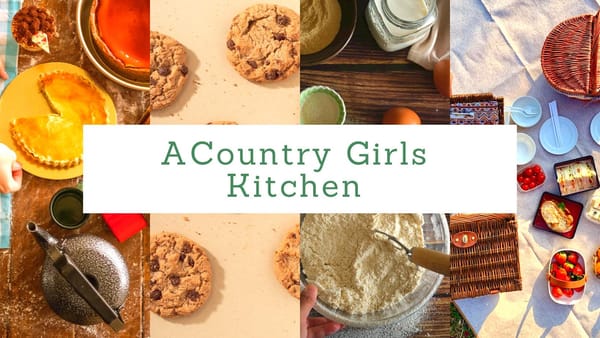 A cosy kitchen in the countryside, filled with rustic charm and warm colours.