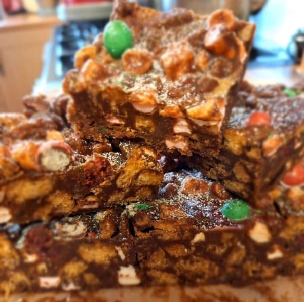 Festive Rocky Road Bites