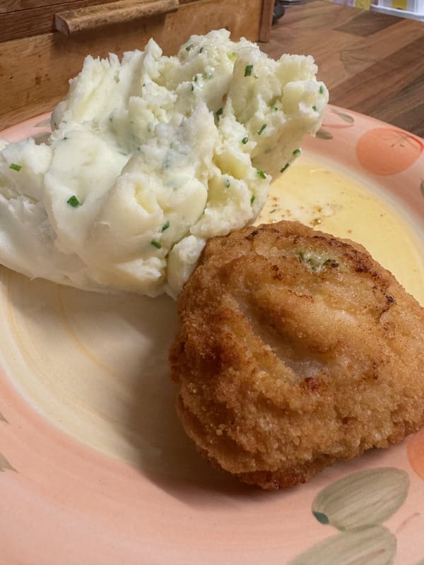 Creamy Garlic & Chive Mash