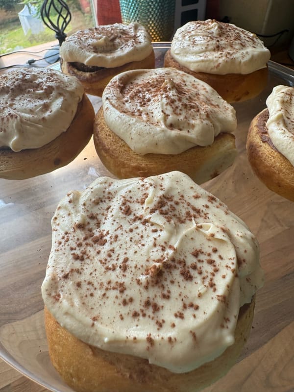 Easy Coffee Cinnamon Rolls (Glazed!)