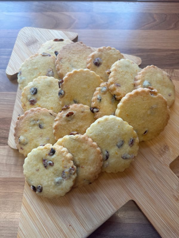 Cranberry & Orange Shortbread