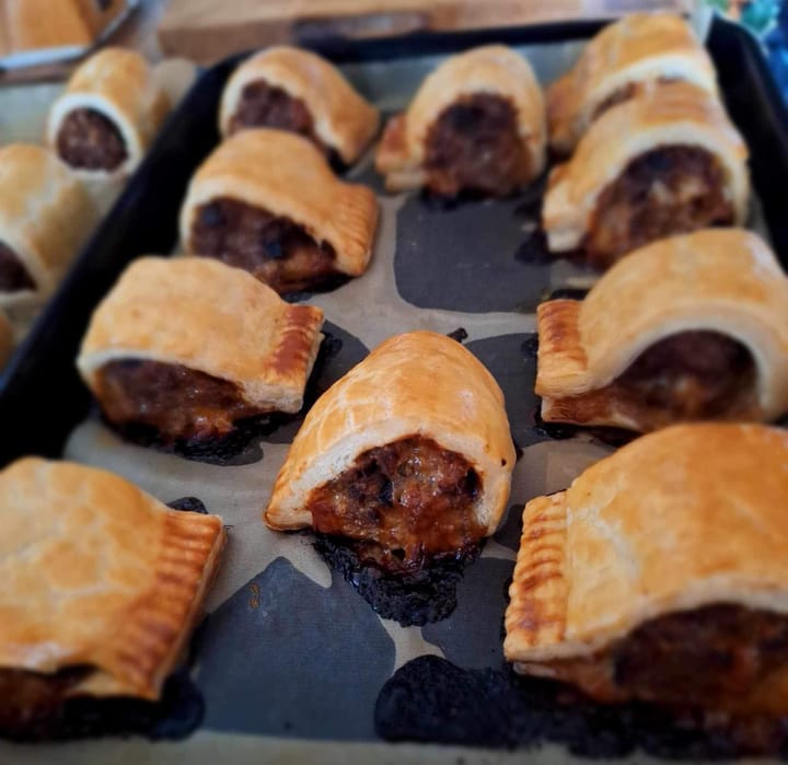 Mother's Festive Sausage Rolls